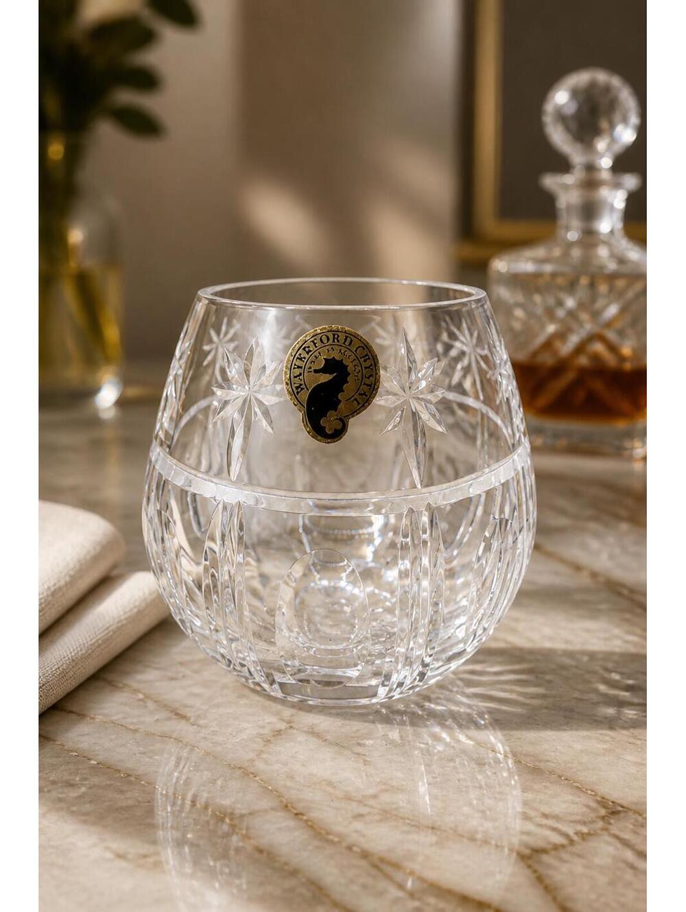 Waterford Crystal Seahorse Glass 3.5" Tumbler NOS [COPY]